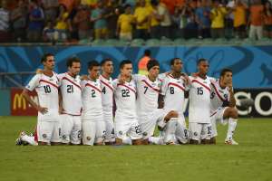 Costa Rica lleg&oacute; hasta los cuartos de final del mundial Brasil 2014. Foto: AFP