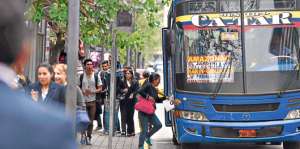 La baja calidad del servicio de transporte urbano convencional es una de las preocupaciones de sus usuarios. Foto: &Aacute;lvaro P&eacute;rez/ El Tel&eacute;grafo