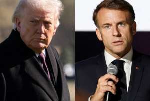 El presidente Donald Trump emiti&oacute; duras cr&iacute;ticas sobre la vida personal de Emanuel Macron.