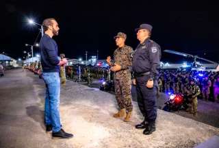Nayib Bukele inauguró el centro penitenciario para 40 000 personas en Tecoluca.