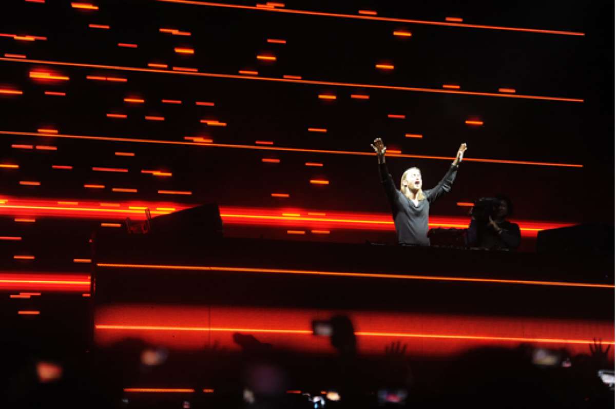 David Guetta se presentar&aacute; hoy en el estadio Christian Ben&iacute;tez. Foto Archivo / El Tel&eacute;grafo.