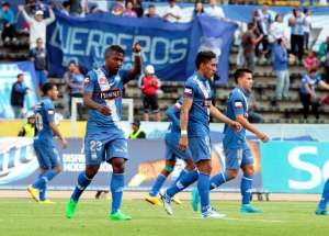 Miler Bola&ntilde;os convirti&oacute; dos goles a los lojanos y lleg&oacute; a los 23 en el torneo, liderando la lista de goleadores.