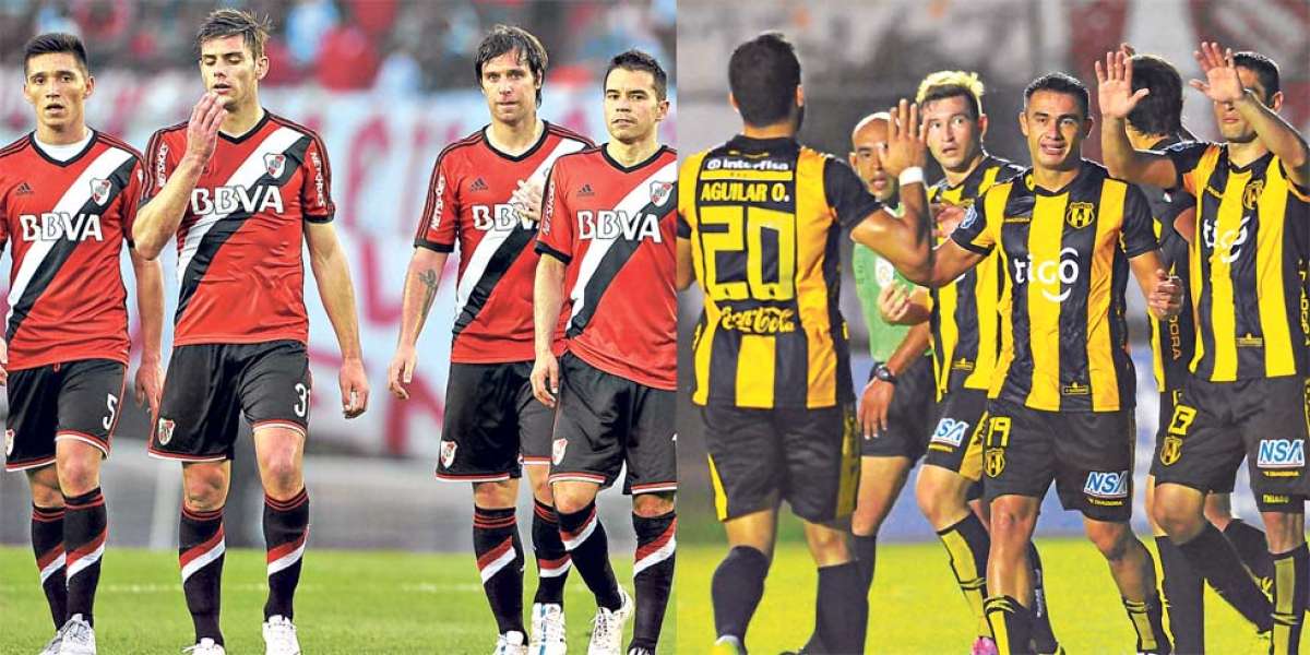 River (izq.) empat&oacute; el fin de semana pasado ante Temperley. Guaran&iacute; gole&oacute; 5-0 el &uacute;ltimo s&aacute;bado a General D&iacute;az. Fotos de internet.