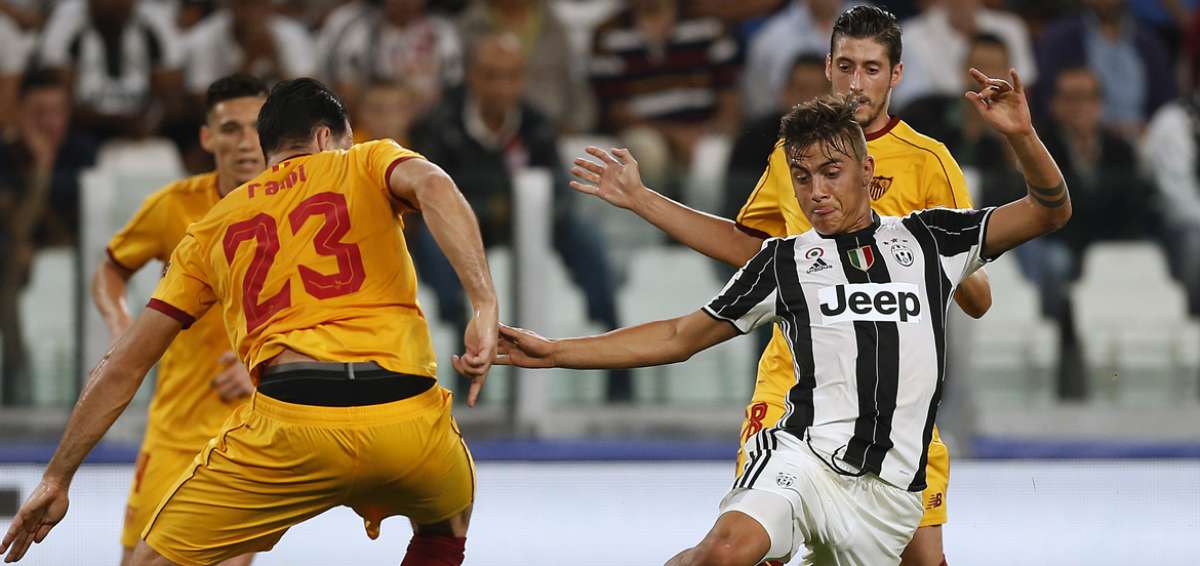 El Sevilla empata 0-0 en el campo de la Juventus en la Liga de Campeones