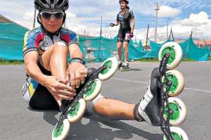 Factos representar&aacute; a  Ecuador en los X Juegos Suramericanos en patinaje de velocidad. Foto: Cortes&iacute;a del Ministerio del Deporte