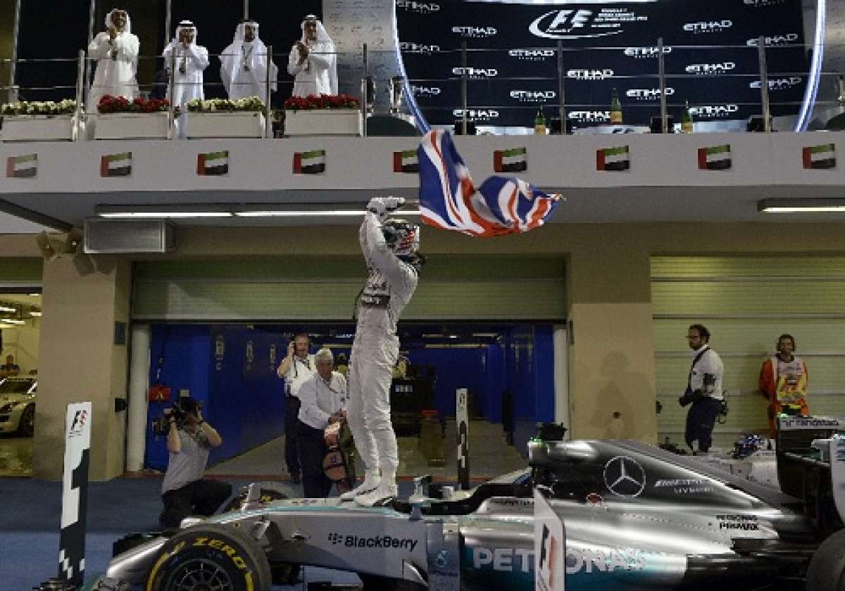 Hamilton, campe&oacute;n del mundo de F1 (Galer&iacute;a)