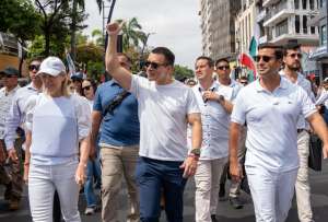 Noboa: &quot;Tenemos que levantar nuestra voz y exigir que podamos decidir en las urnas cuál es la dirección de este país&quot;