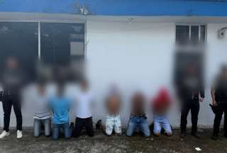 Policía detuvo a seis personas presuntamente involucradas en el crimen de un joven en Puerto Quito.