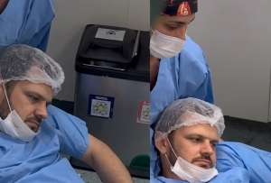 Quiso acompa&ntilde;ar el parto, pero no resisti&oacute;: padre se desmaya en plena sala