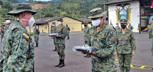 Brigadas del Ej&eacute;rcito, ubicadas en la regi&oacute;n Amaz&oacute;nica, recibieron equipos de bioseguridad para que puedan cumplir con su trabajo.