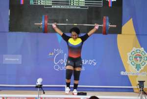 Tamara Salazar se coronó campeona bolivariana en Valledupar.