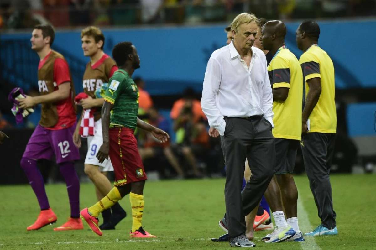 El combinado camerun&eacute;s se fue de Brasil sin sumar puntos. Foto: AFP