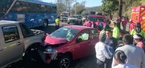 El incidente se registr&oacute; a la altura de la calle Fulgencio Araujo.