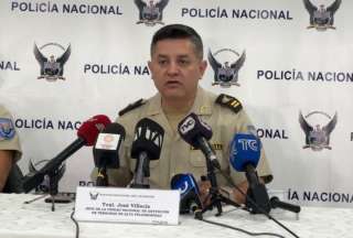 Jefe de la Unidad Nacional de Detención de Personas de Alta Peligrosidad, José Villacís.