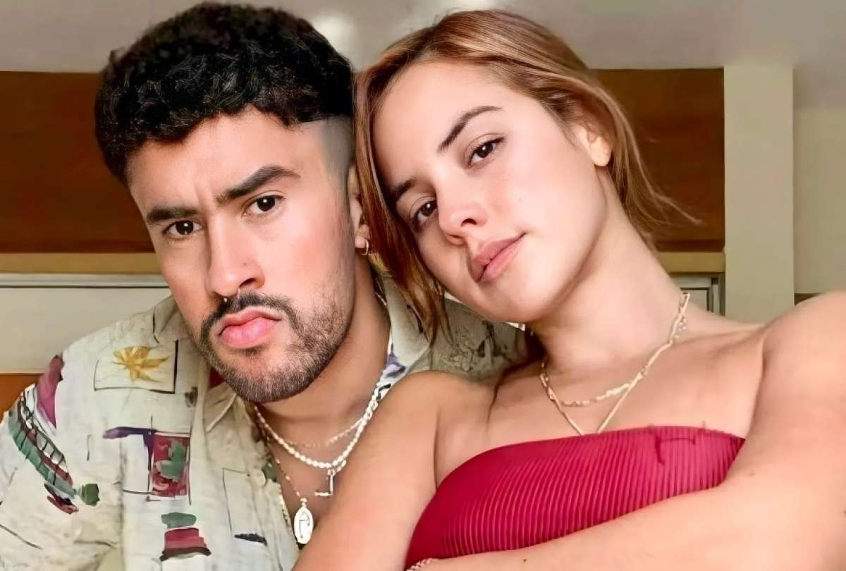 Gabriela Berlingeri, expareja de Bad Bunny, acudi&oacute; al Super Bowl. 