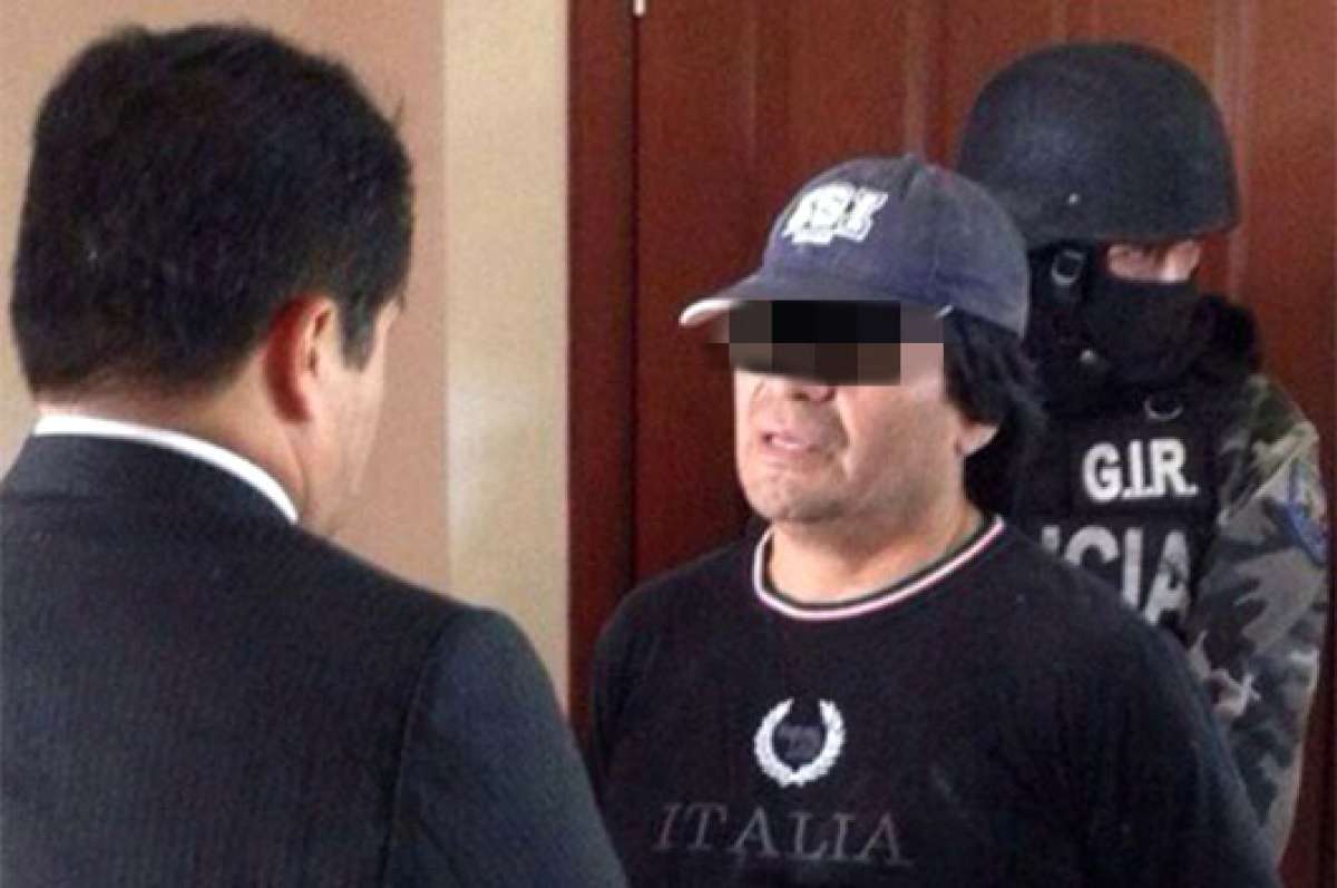 Carlos Figueroa fue detenido ayer en Quito.