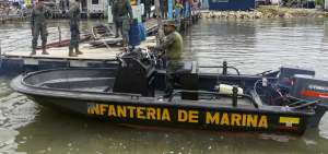 Agentes del Comando Guardacostas (Coguar) y de la Infanter&iacute;a de Marina realizaron un patrullaje por el Golfo de Guayaquil.