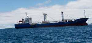 El 75% de la pesca, que estaba en el barco, era de tiburones de diferentes especies, como gal&aacute;pagos, silky, tibur&oacute;n martillo y una ballena juvenil. 