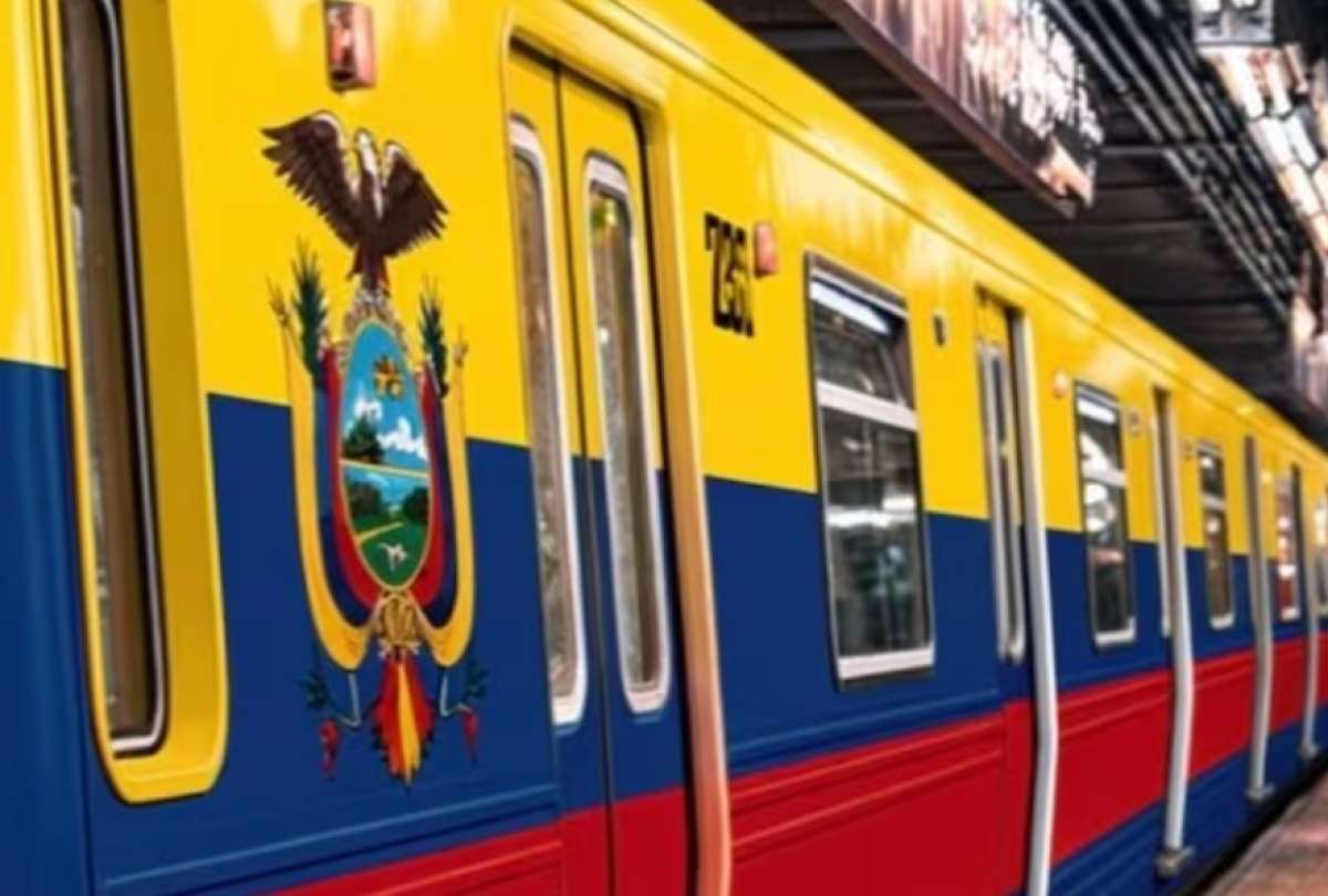 La bandera ecuatoriana forma parte de una campa&ntilde;a mundialista en el metro de Nueva York.
