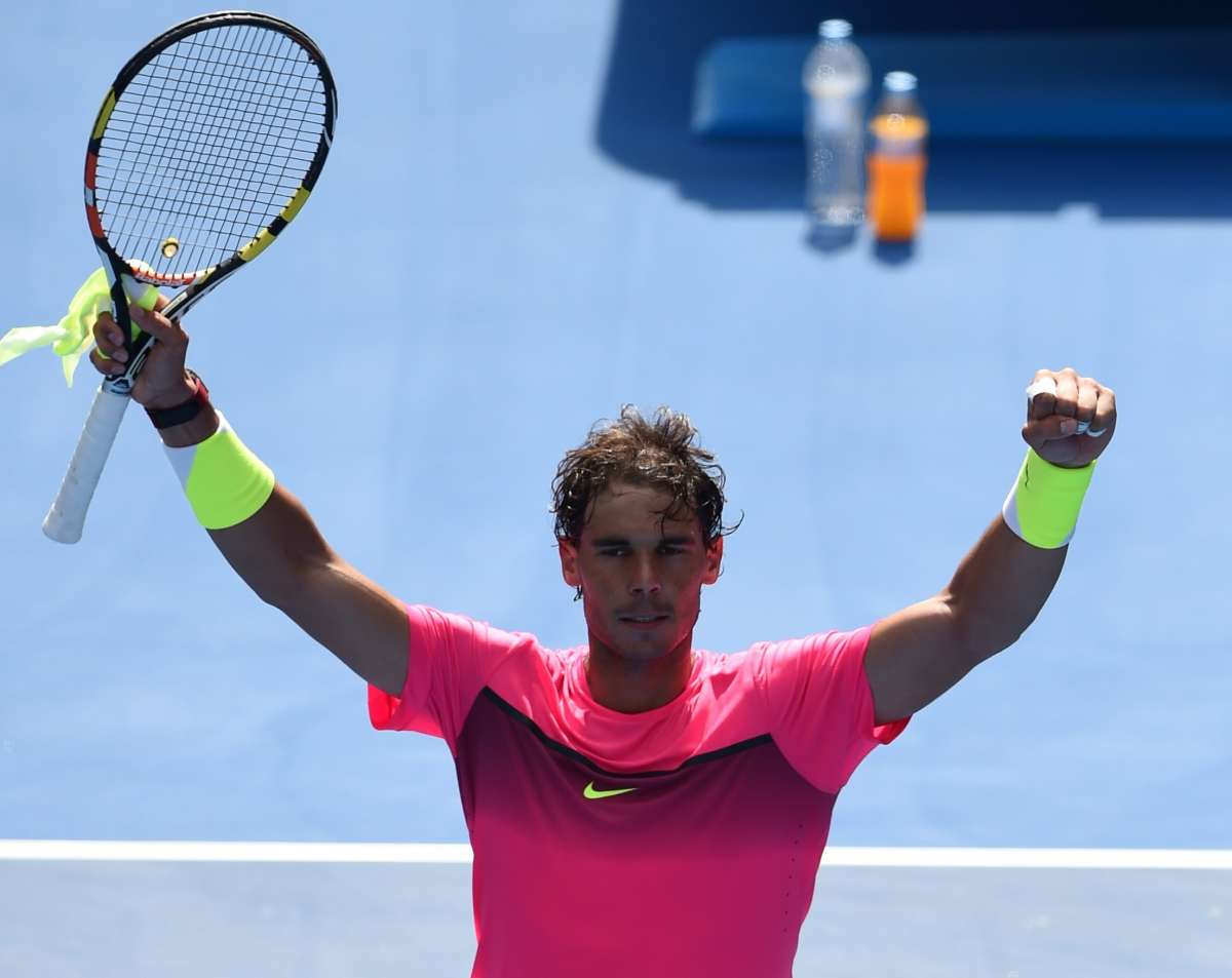 Rafael Nadal asegur&oacute;, antes del inicio del torneo, que no es uno de los favoritos para ganar el Australian Open. Foto: AFP