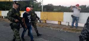 William G. fue entregado por personal policial del Gaula (Colombia) a las autoridades ecuatorianas.