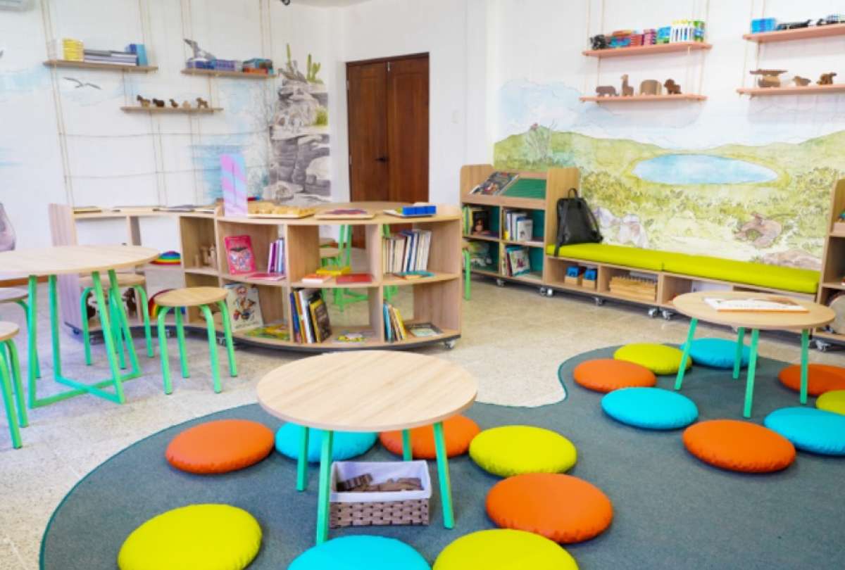 La ludobiblioteca fue inaugurada en Galápagos
