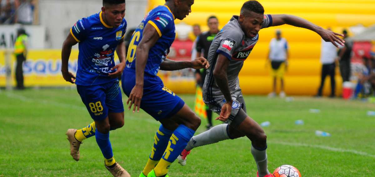 El Delf&iacute;n se impuso a Emelec por 2-1 el pasado domingo. En su pr&oacute;ximo partido como local no podr&aacute; jugar con p&uacute;blico. 