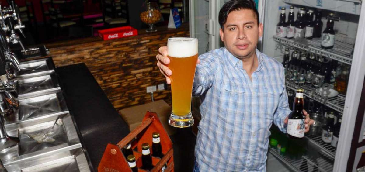 Richard Calle, representante de la Asociaci&oacute;n de Cerveceros Artesanales