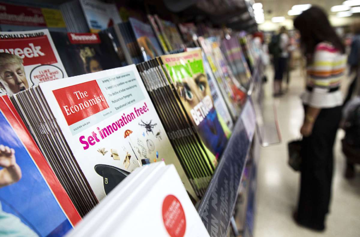 La revista semanal The Economist le pertenec&iacute;a al grupo Pearson, que un mes antes vendi&oacute; sus acciones del peri&oacute;dico Financial Times. Foto: AFP