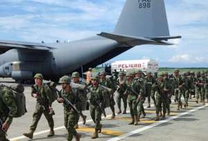 400 militares llegaron a Manabí para garantizar la seguridad.