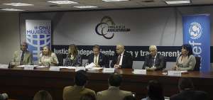 Las autoridades de la Judicatura suscribieron ayer dos memorandos de entendimiento con ONU Mujeres y Unicef a favor de las mujeres y ni&ntilde;os. 