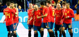 Espa&ntilde;a propina goleada de 5-0 a Costa Rica en amistoso