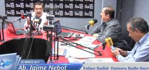 El alcalde de Guayaquil, Jaime Nebot, brind&oacute; una cadena radial este mi&eacute;rcoles. 