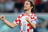 Luka Modric aseguró que continuará en la selección de Croacia durante un tiempo. 