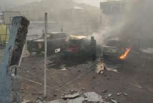 Otavalo: Manifestantes destruyen cuartel y hieren a dos policías