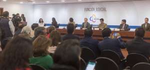 Magistarios depuestos en el r&eacute;gimen corre&iacute;sta participaron en audiencias p&uacute;blicas en el Consejo de la Judicatura