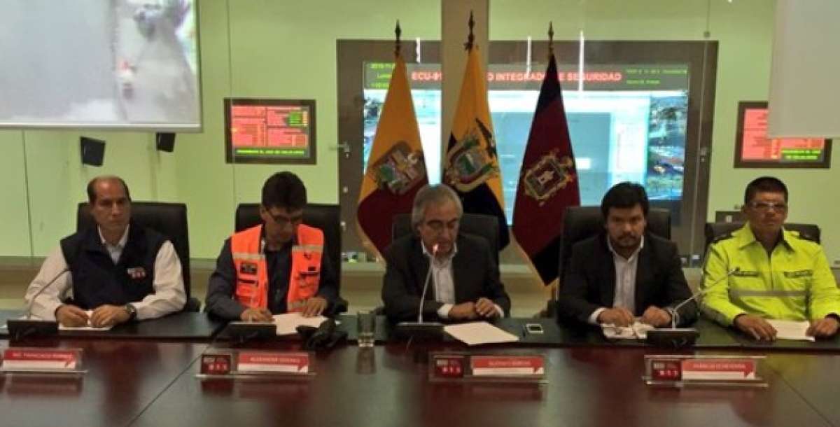 Foto: Tomada del Twitter del ECU 911.
