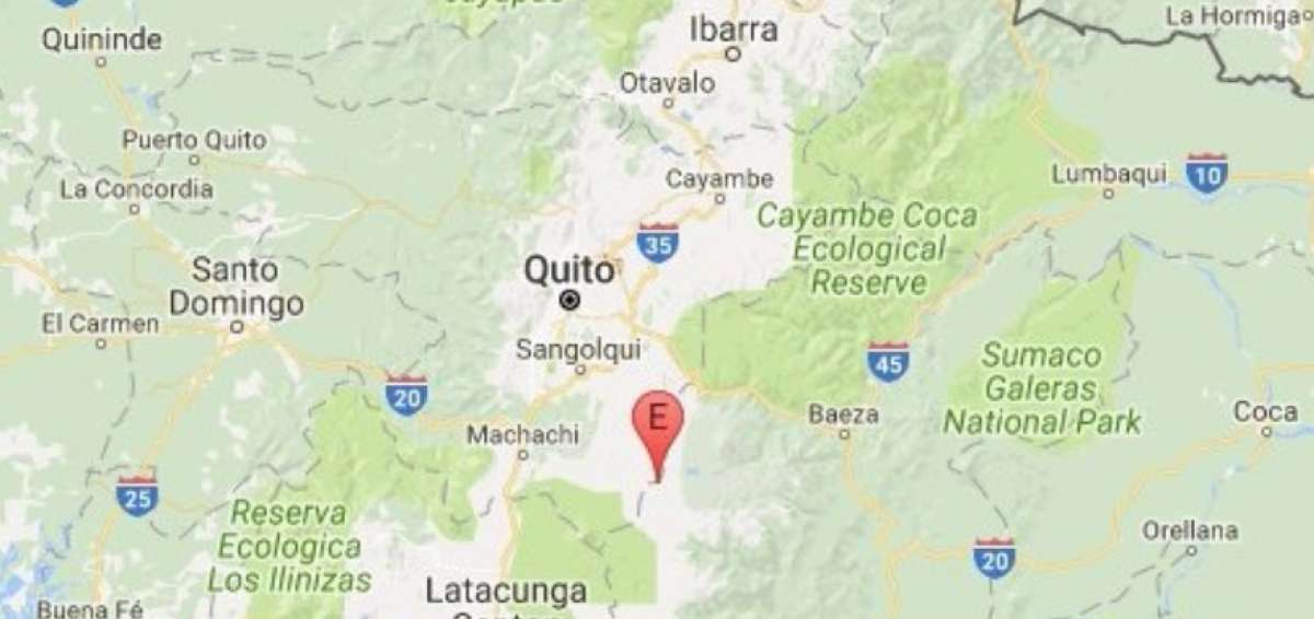 Sismo de 3,8 grados se registr&oacute; en Sangolqu&iacute;