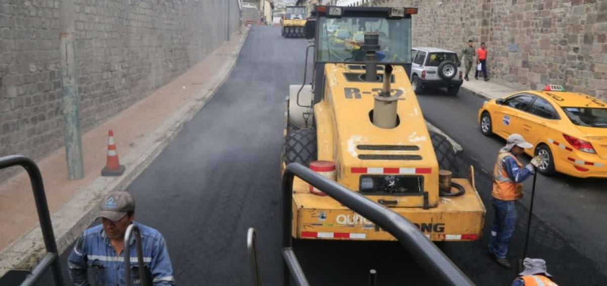 Labores de mantenimiento en las v&iacute;as. 