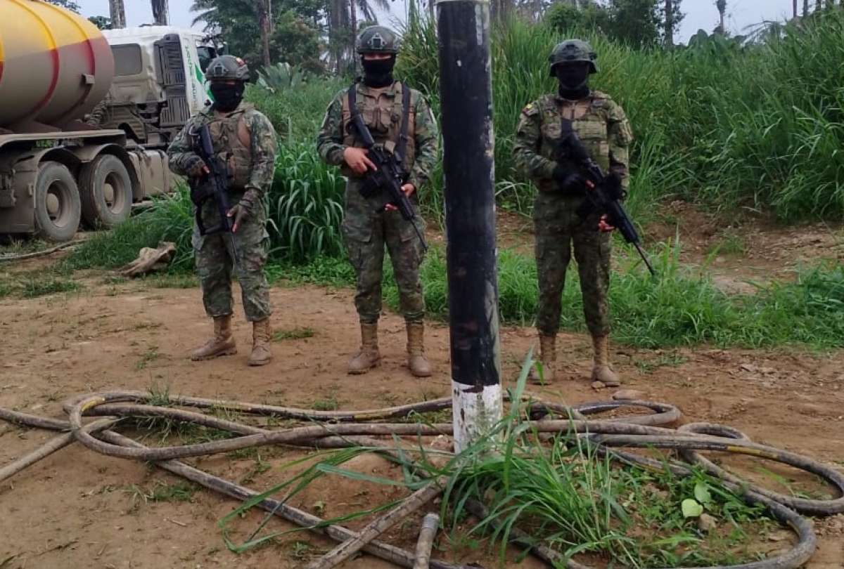 El Ej&eacute;rcito detect&oacute; una perforaci&oacute;n clandestina
