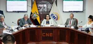 Las reuniones del pleno del CNE se realizar&aacute;n de manera telem&aacute;tica.