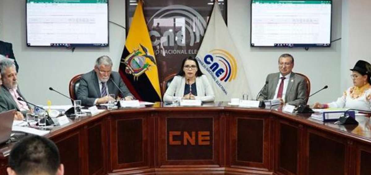 Las reuniones del pleno del CNE se realizar&aacute;n de manera telem&aacute;tica.