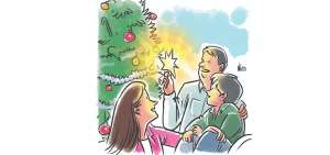 La verdadera luz de la navidad