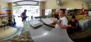 En Chimborazo y Boyac&aacute;, se levanta la panader&iacute;a de Leonardo Lee (c), donde encontramos bonyou, monocake, baozi, cha siu bao y panes al vapor.