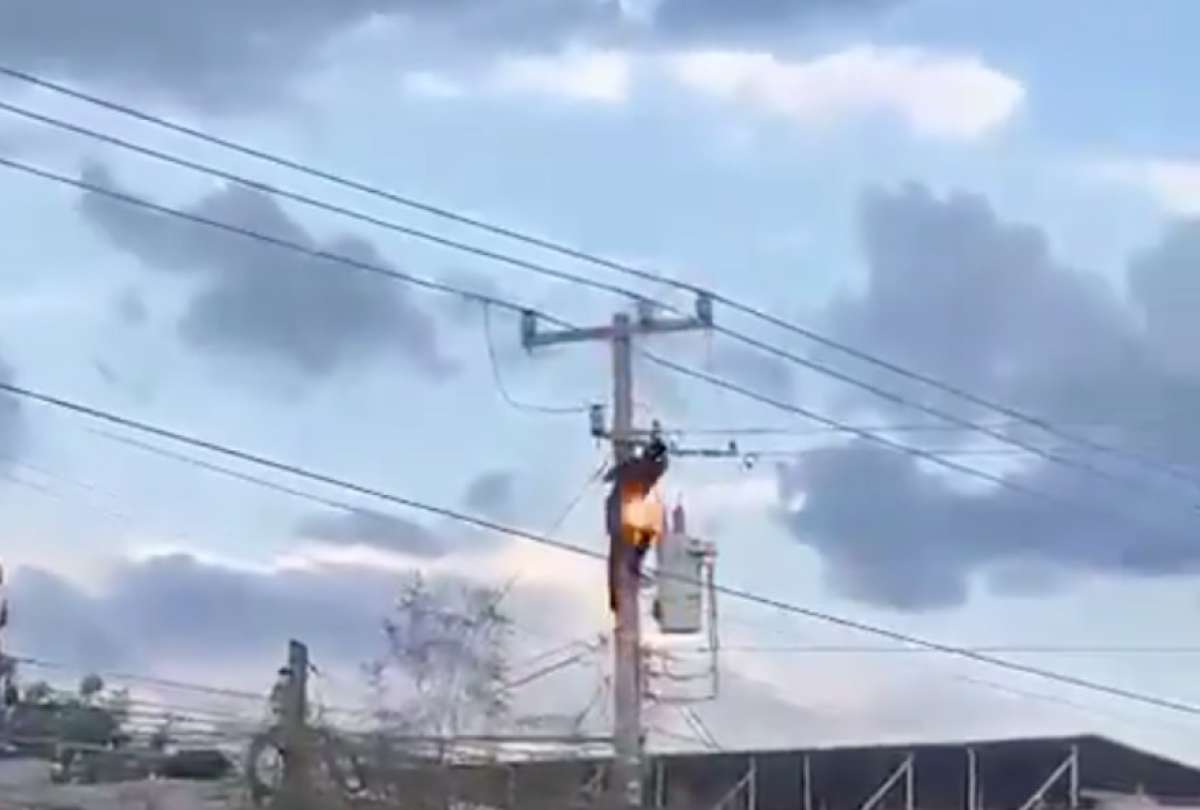 Un hombre se electrocut&oacute; mientras intentaba huir de la polic&iacute;a.