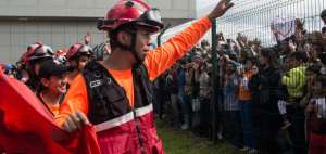 257 bomberos de Quito regresaron a la capital tras las tareas de rescate en Manab&iacute;