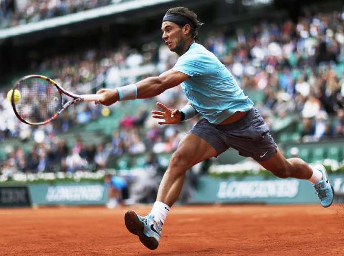 El espa&ntilde;ol estuvo abajo en el marcador en dos ocasiones, gracias al buen juego de Thiem. Foto: EFE