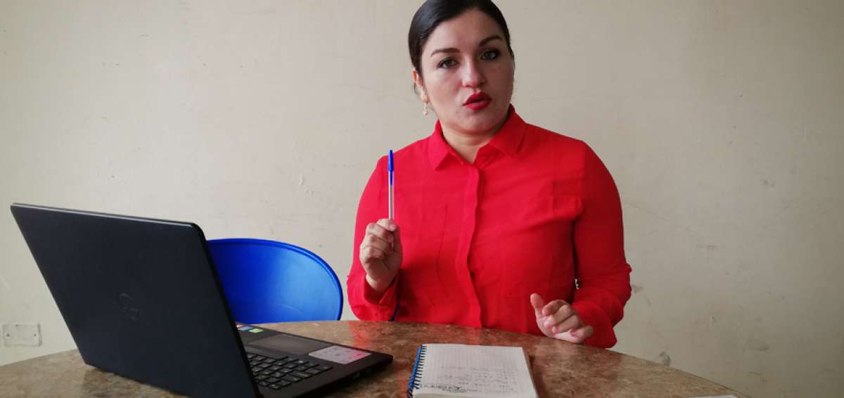 &Eacute;rica Toledo, directora ejecutiva de la Red Nacional de la Juventud.