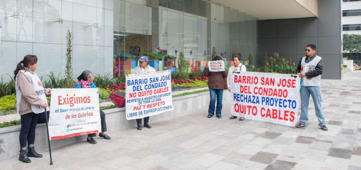 Reclamo contra los Quitocables sigue