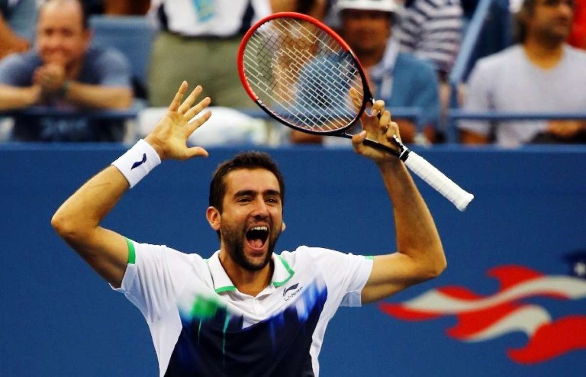 Cilic enfrentar&aacute; en la final del lunes en Nueva York a Kei Nishikori. Foto: AFP